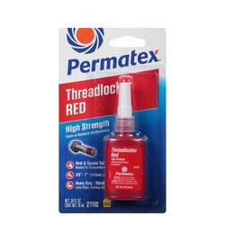 Permatex High Strength Threadlocker RED