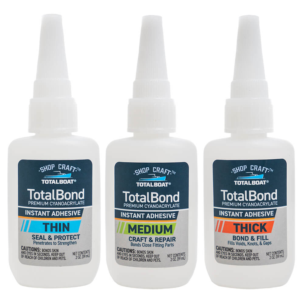 TotalBoat TotalBond CA Glue: Thin, Medium or Thick