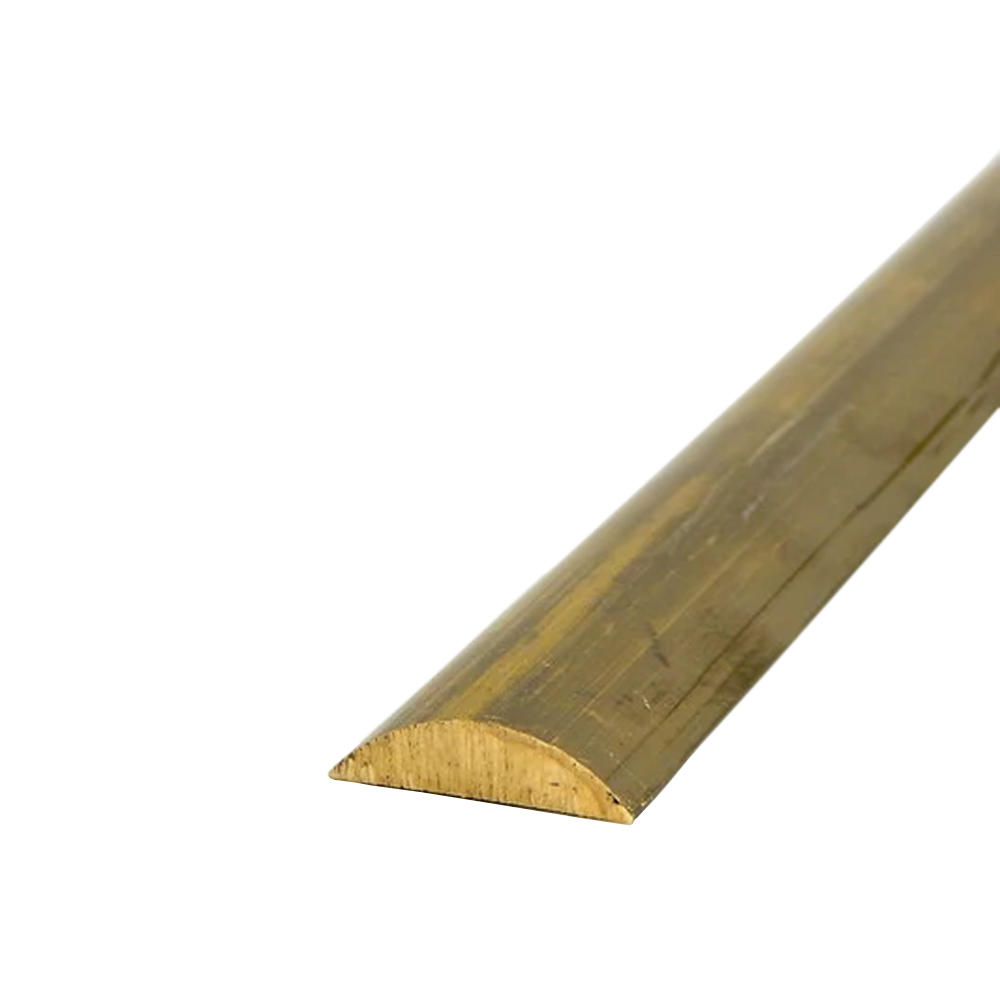 HALF OVAL BRASS (6' OR 8' LENGTHS)