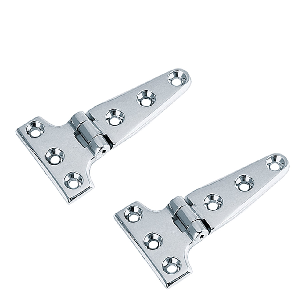 Perko Chrome Plated Bronze T Hinges