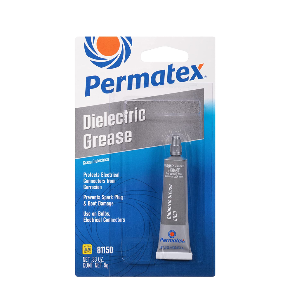 Permatex Dielectric Grease silicone compound protects electrical connections