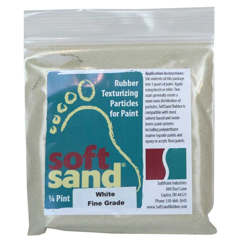 SoftSand Rubber Non-Skid Paint Additive