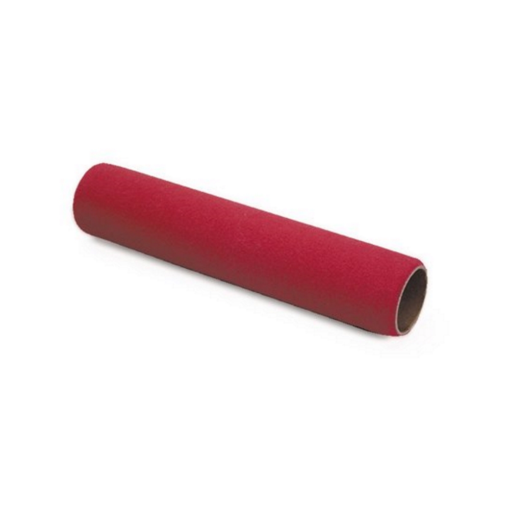 Red Mohair Paint Roller Covers Smooth 3/16 Nap