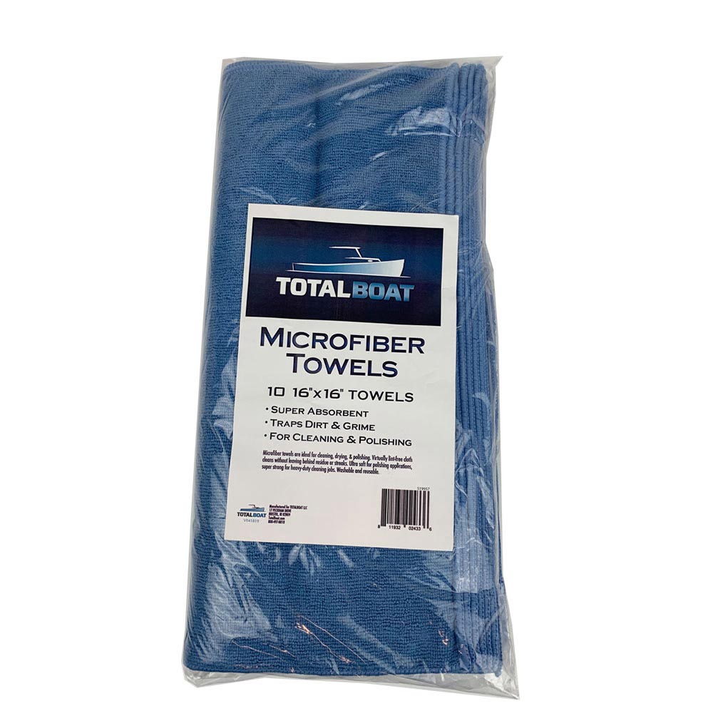 TotalBoat Microfiber Cleaning Towels