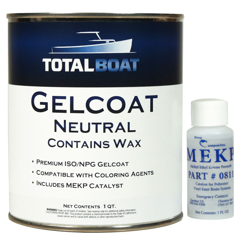 TotalBoat White Gelcoat with Wax Gallon