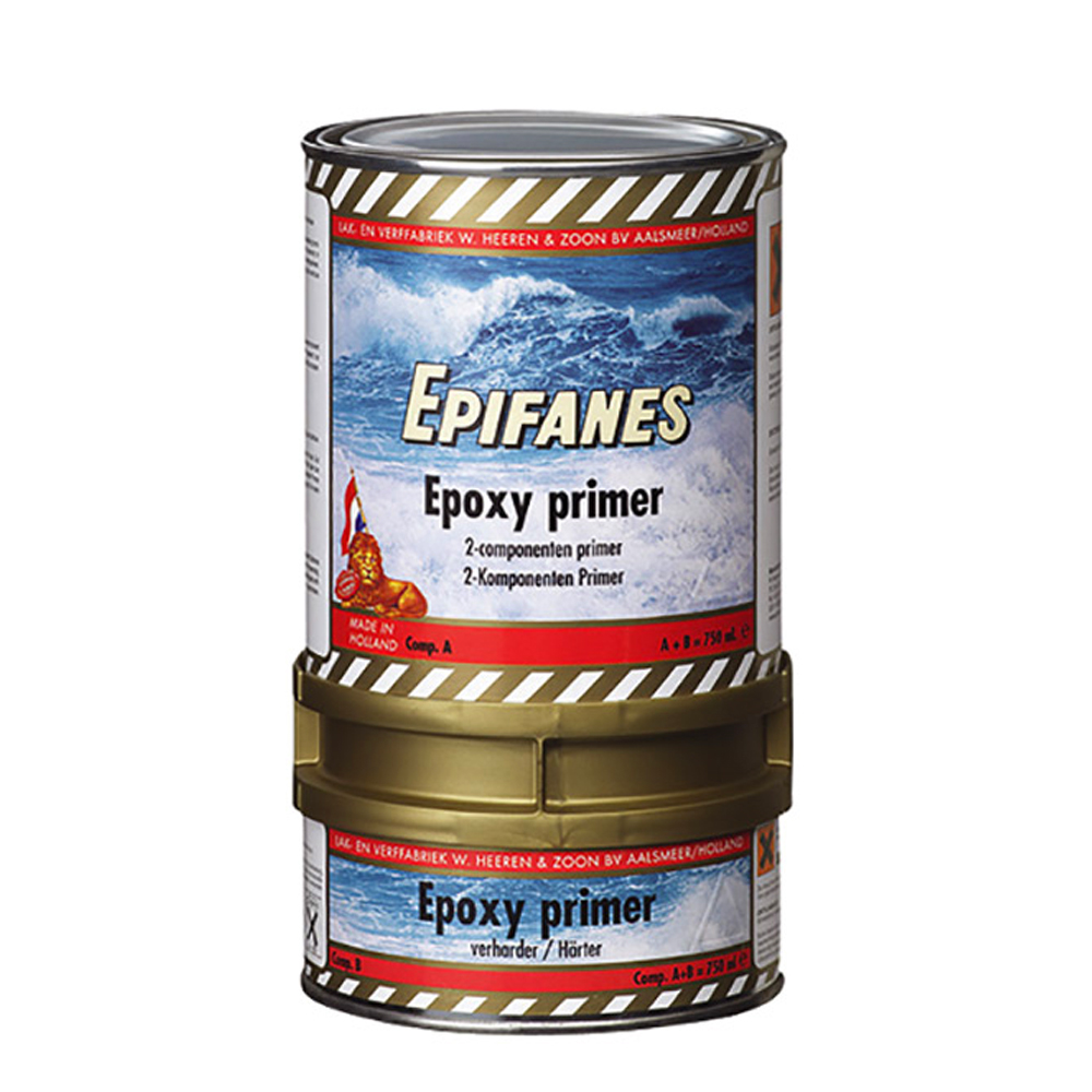 Epifanes Epoxy Primer Paint, two part boat paint primer