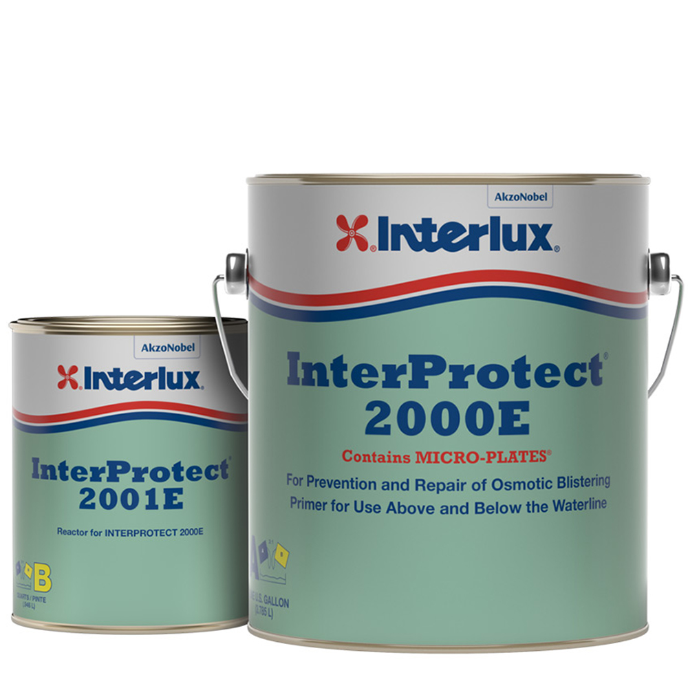 Interlux InterProtect 2000E Primer barrier coat to prevent osmotic blistering of gelcoat