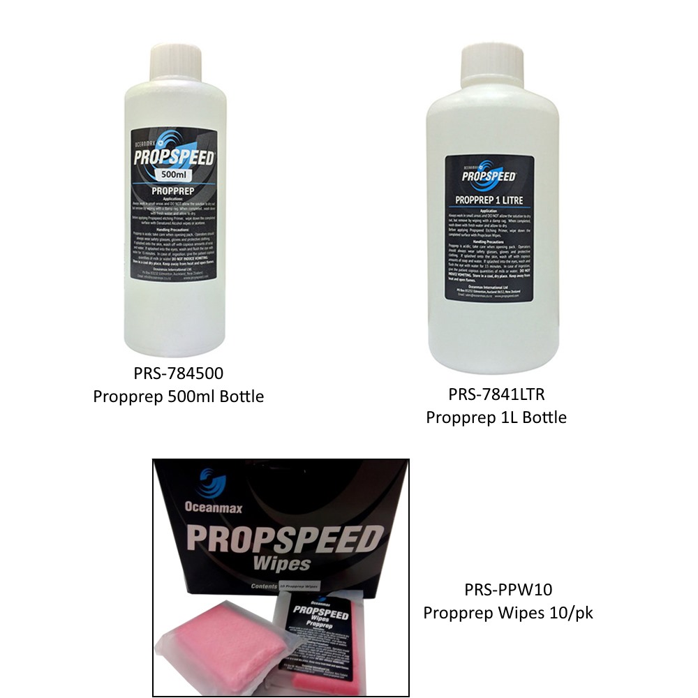 Propprep 500 and 1L Bottles and Wipes