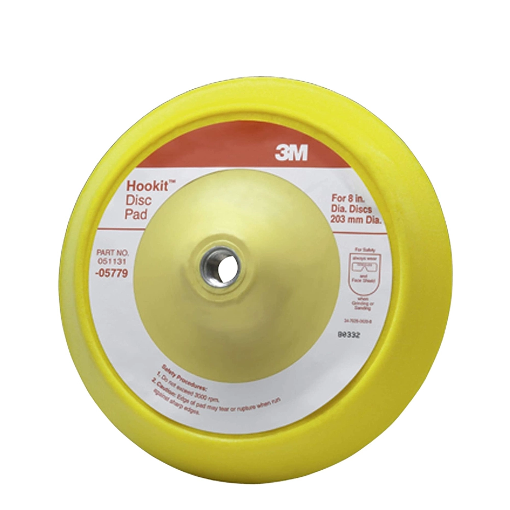 3M Roloc Disc Back-Up Pad Assembly - 3 Inch Diameter, TR Attachment (Part 05540)