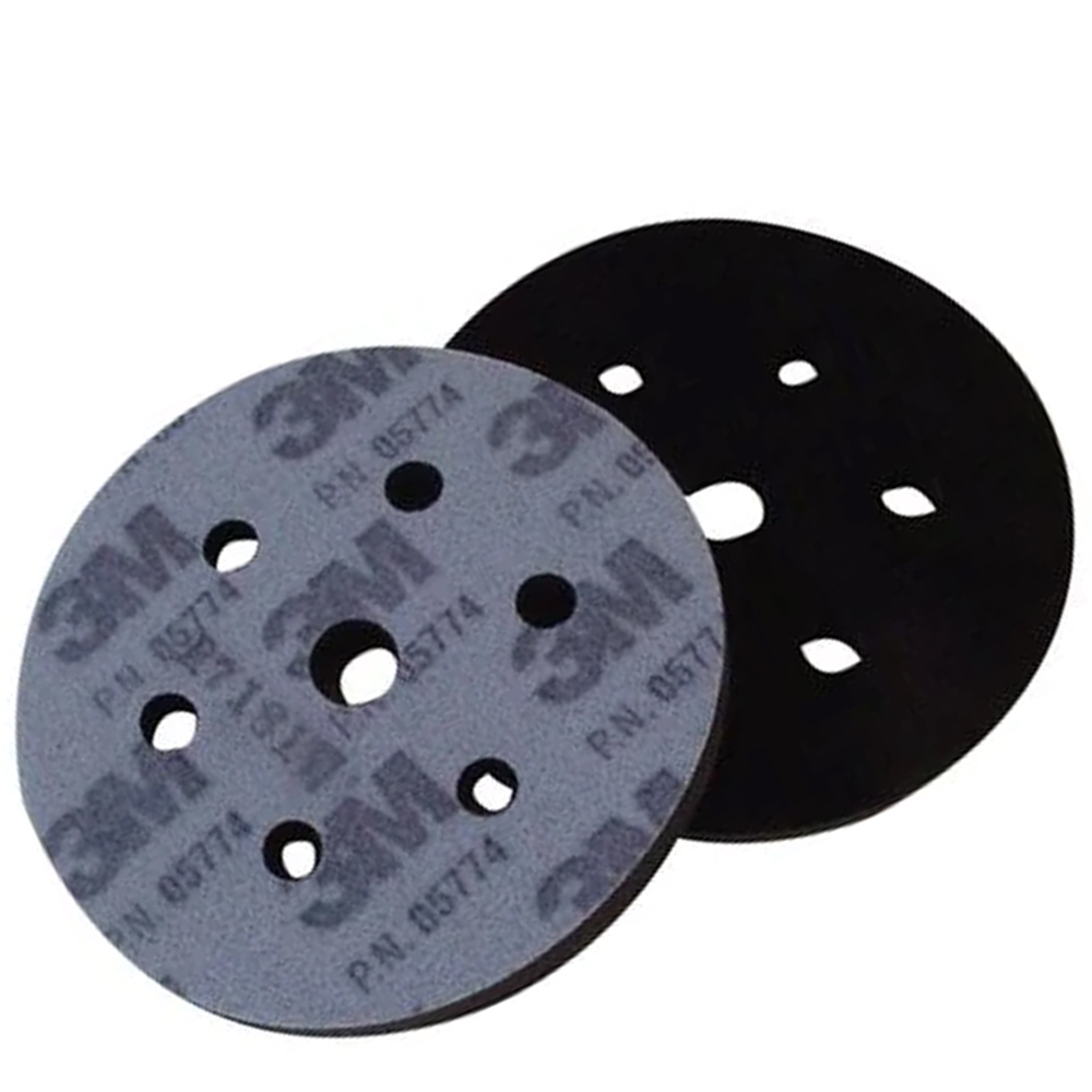 3M Hookit Interface Pads 6 inches x 6 Holes