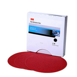 3M Hookit Red Abrasive Discs 6 Inch