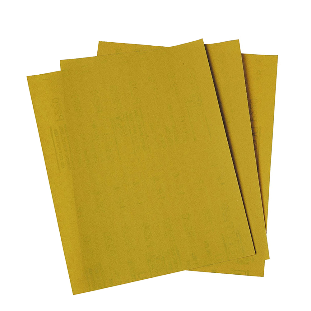 3m gold sandpaper sheets, 216U