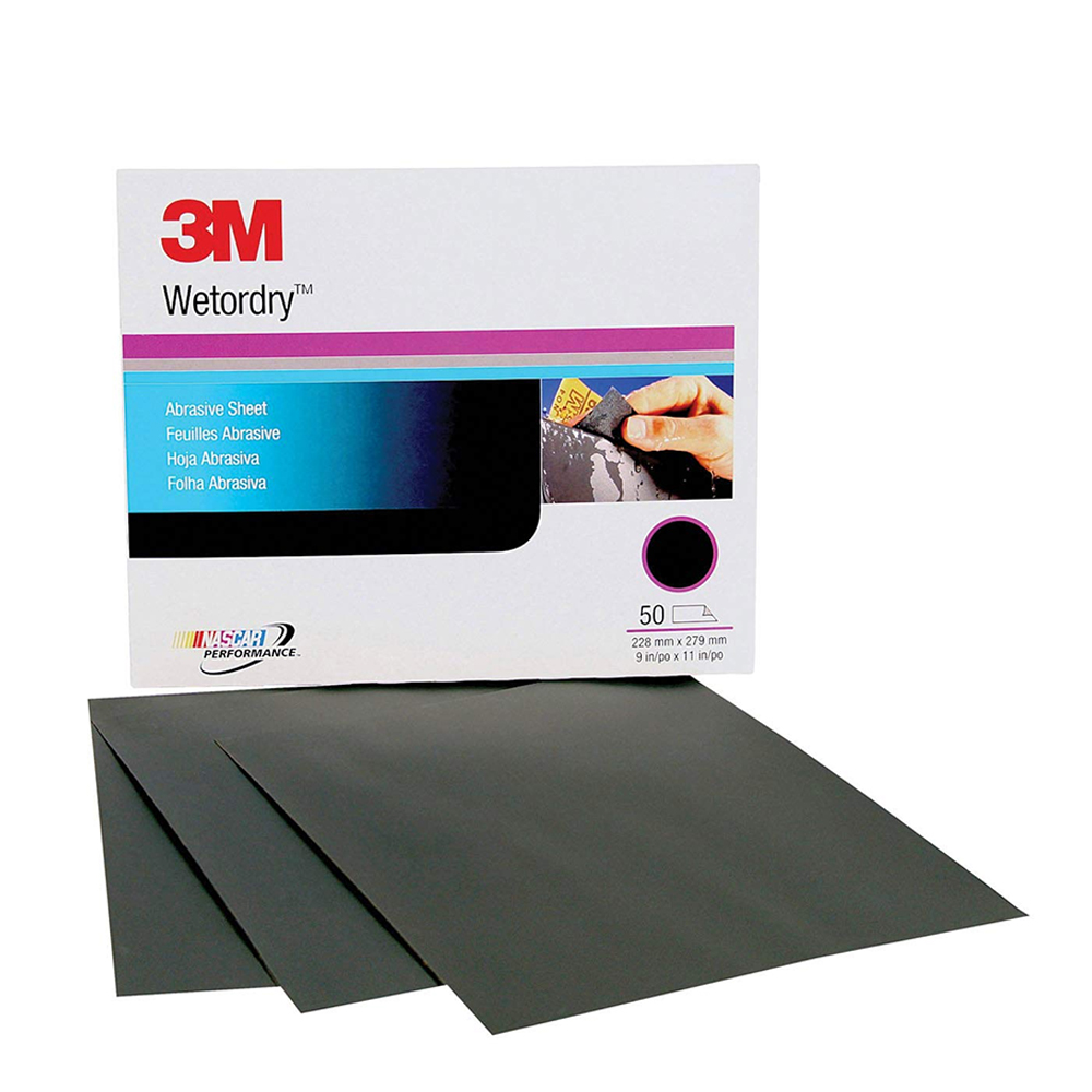 3M Imperial Wet-or-Dry Sandpaper 9x11 Sheets 231Q
