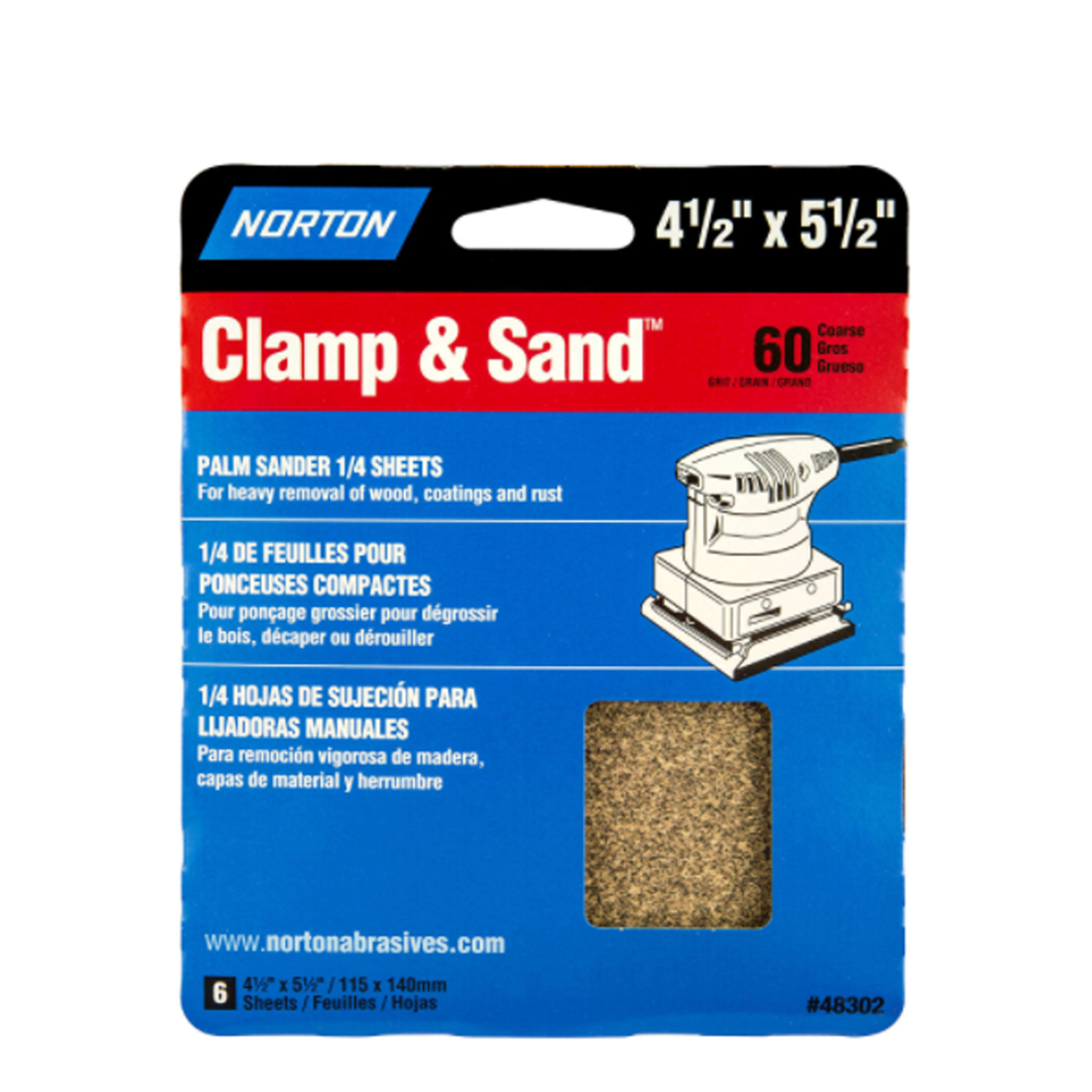 Norton MultiSand 4-1/2 in x 5-1/2 in Sheets