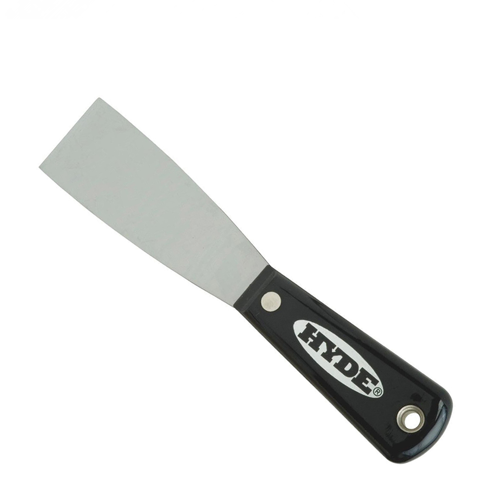 Hyde Tools Black &amp; Silver Series Putty Knife