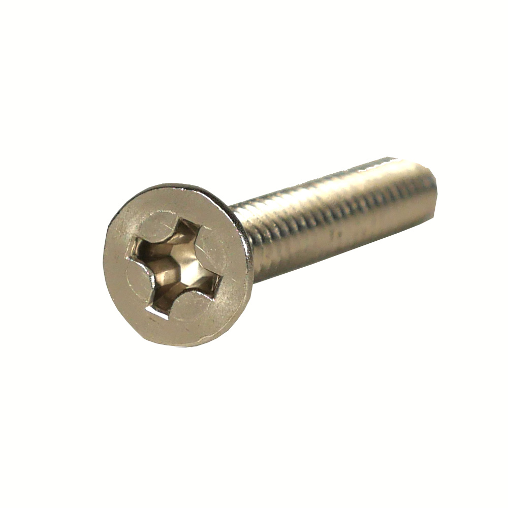 Flat Head Pack of 25 Made in US 18-8 Stainless Steel Sheet Metal Screw 3//4 Length Plain Finish #10 Threads Pin In Star Plus Drive Type AB