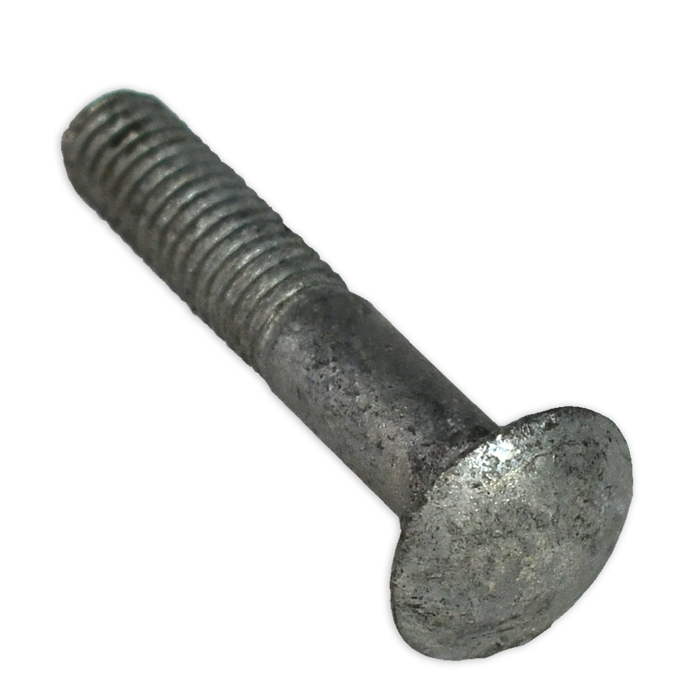 1/4-20 Galvanized Carriage Bolts