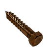 5/16 inch bronze lag screws