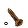 #14 Flat head square robertson drive wood screws