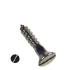 #14 Stainless steel flat head slotted wood screws