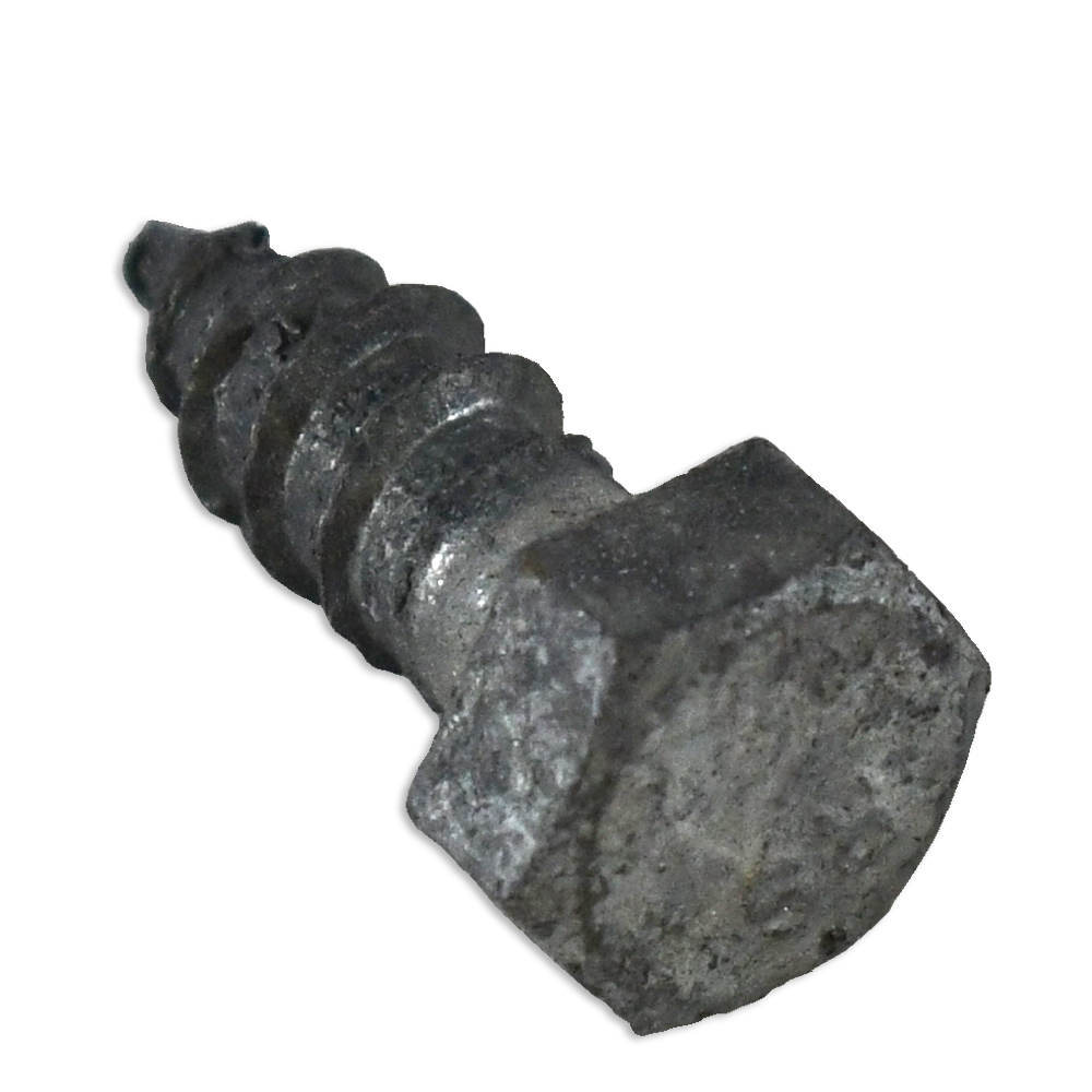 3/8 inch galvanized steel lag screws