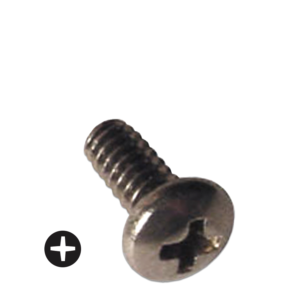 #10-24 Pan head phillips drive machine screws in stainless steel