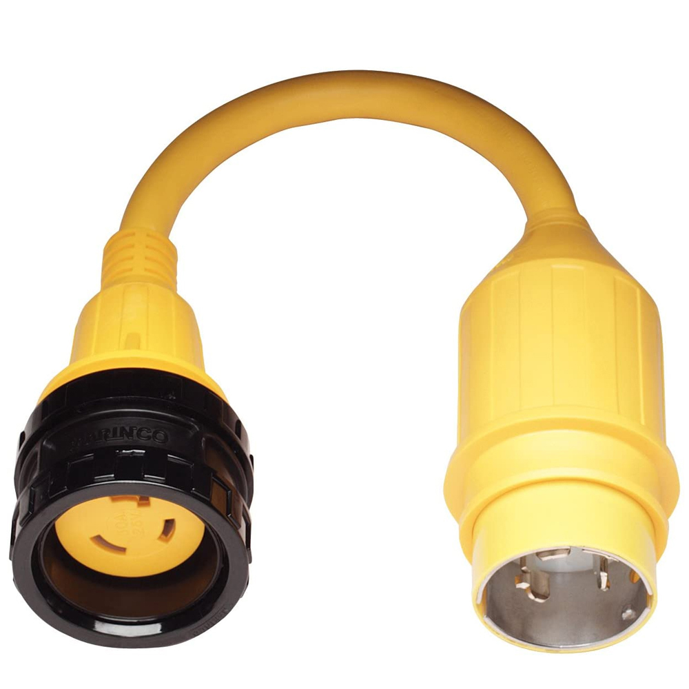50A Locking to 50A (125/250V) Locking Pigtail Adapter