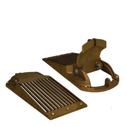 Groco Bronze Slotted Hull Strainer With Access Door  