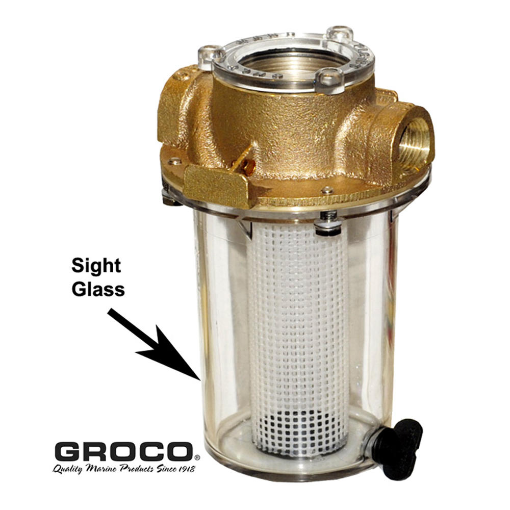 Groco ARG Series Strainer Spare Sight Glasses