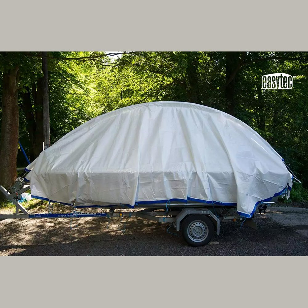 Easytec Boat Covers With Frame And Tarp