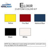 Water based marine paint color chart