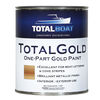 TotalBoat TotalGold Gold Metallic Paint Quart Size