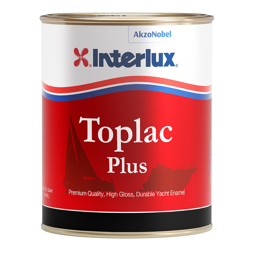 Interlux Toplac Plus Topside Paint Quart - replaces brightside polyurethane