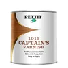 Pettit Captains Varnish canister for marine wood