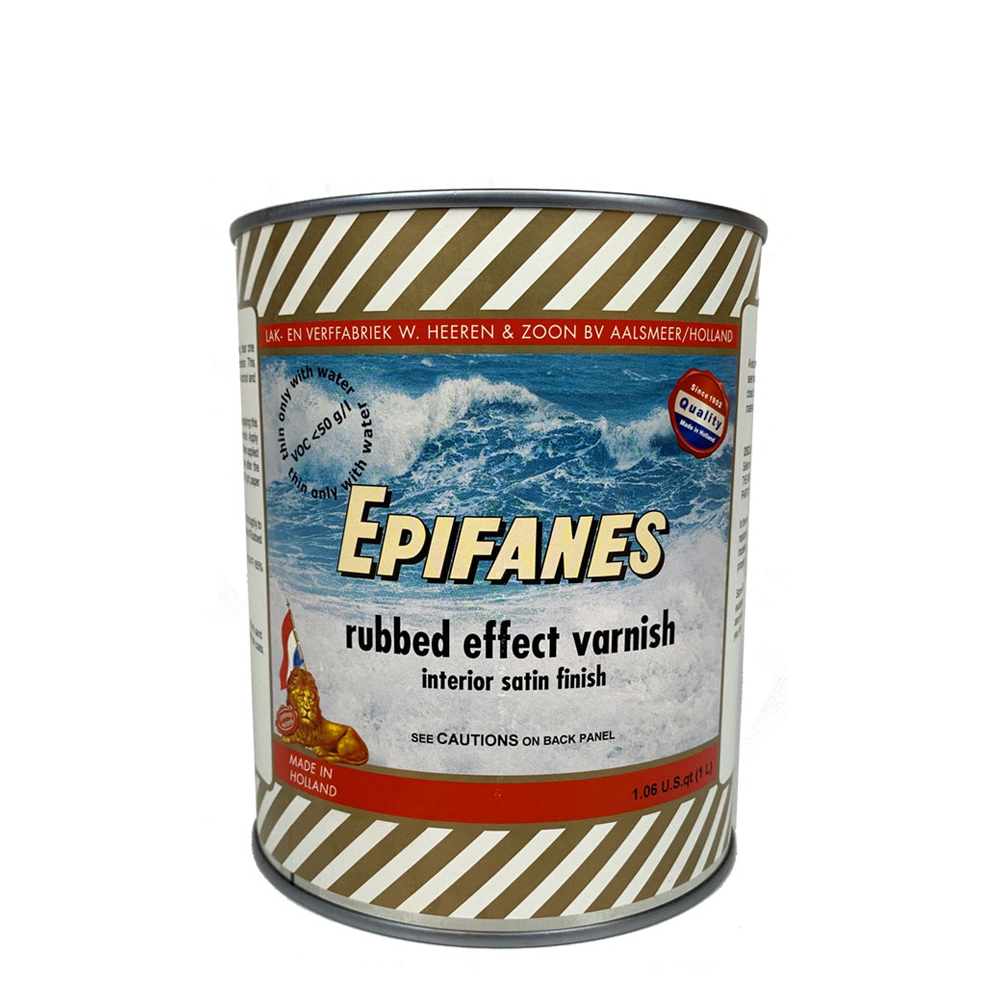 Epifanes Rubbed Effect Low VOC Interior Satin Varnish