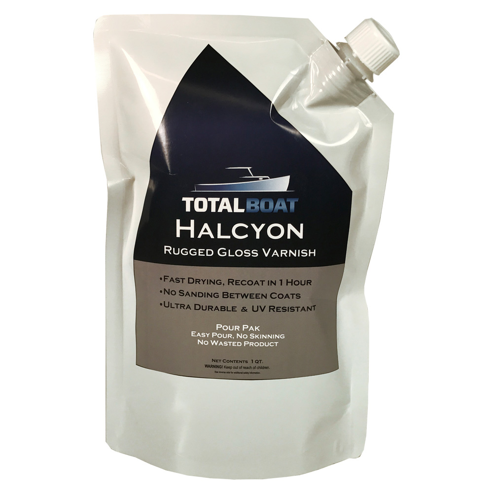 When you need only a little varnish