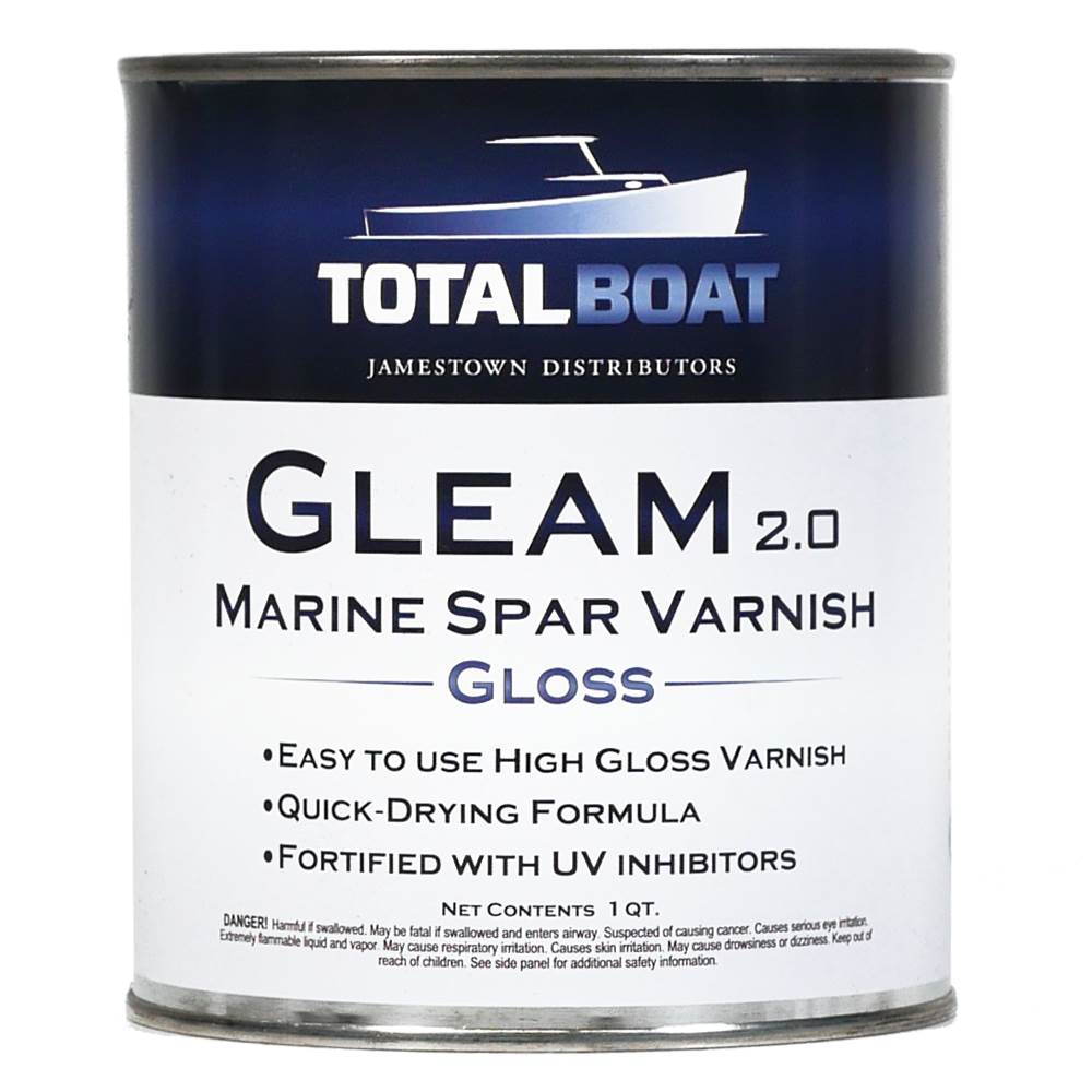 TotalBoat Gleam 2.0 Marine Spar Varnish