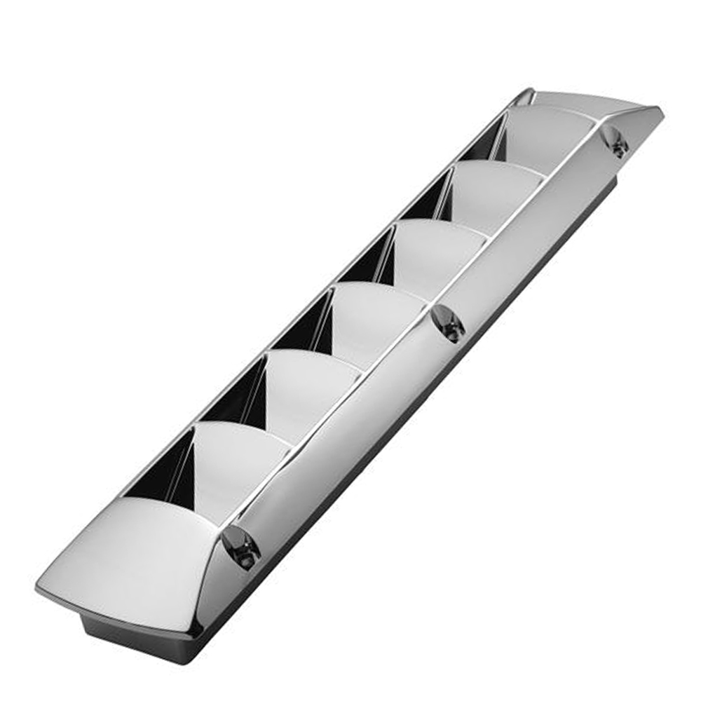 Chrome Plated Louvered Vent
