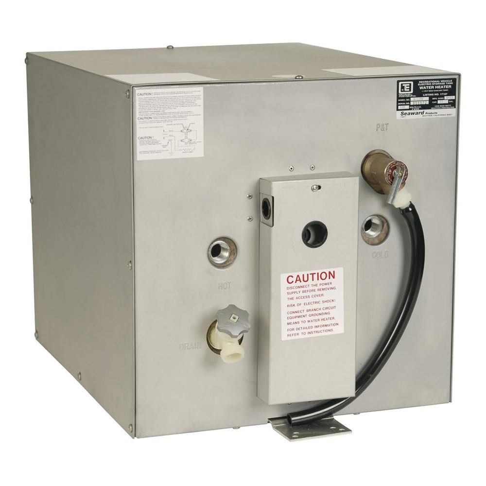 Seaward Water Heaters for marine applications like boats or RVs