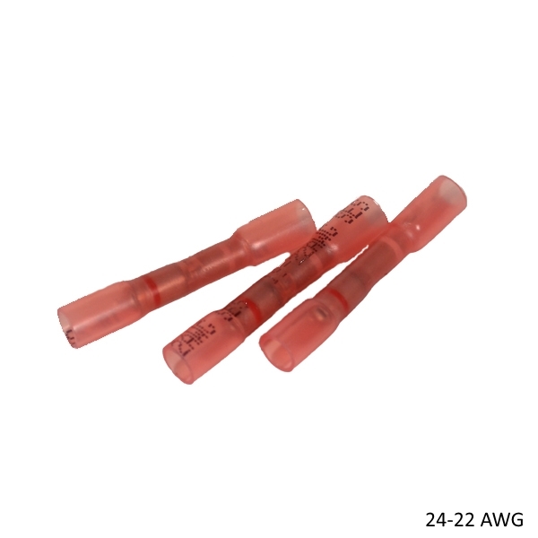 Step Down Heat Shrink Butt Connectors 24-22 AWG