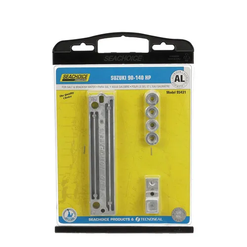 Seachoice Suzuki Outboard Anode Kit - Aluminum for 40-140 HP Engines