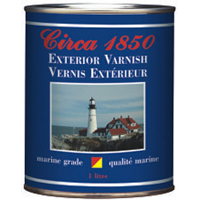 Circa 1850 Exterior Varnish