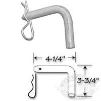 Dock Hardware Galvanized Connector Pin Set