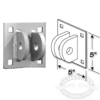 Dock Hardware Galvanized Female T-Connector