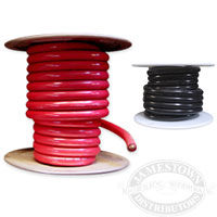 1 Gauge Marine Tinned Battery Cable - (Red and Black)