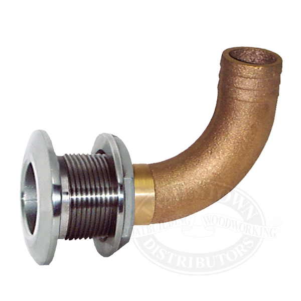 Groco Stainless / Bronze 90 degree Thru-Hulls
